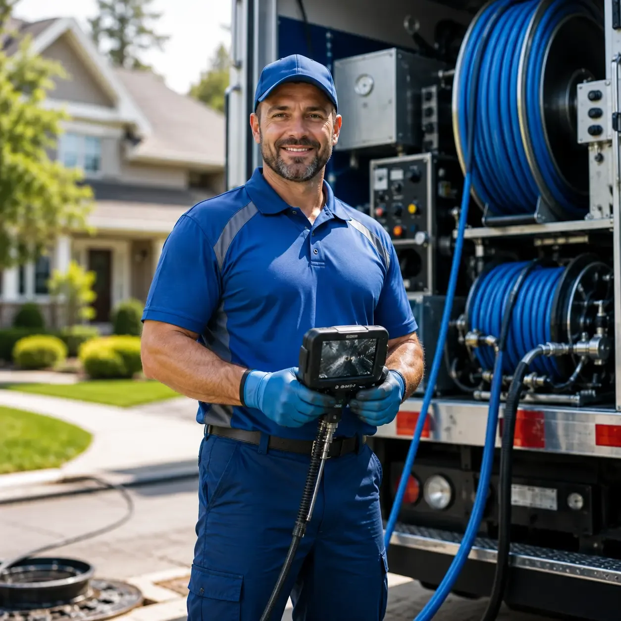 Local outdoor drain cleaning specialists in Meyersville, TX